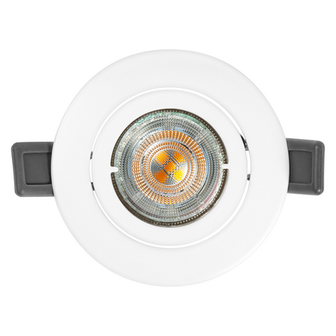 LEDVANCE RECESS DOWNLIGHT TWISTLOCK Faretto LED per soffitto bianco 4.3W / 2700K bianco caldo GU10