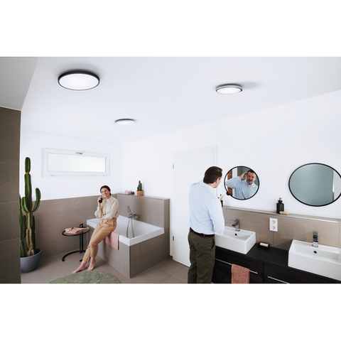 LEDVANCE Wifi SMART+ ORBIS DISC Plafonnier LED salle de bain 40cm accordable blanc 25W / 3000-6500K