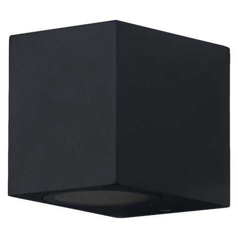 Endura Classic Square Black, lampada da esterno, GU10, compatibile Smart+, piccolo
