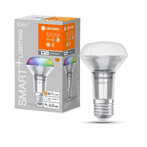 LEDVANCE Wifi SMART+ Lampe SPOT CONCENTRA RGBW Multicolore R63 (ex 60W) 6W /2700-6500K E27