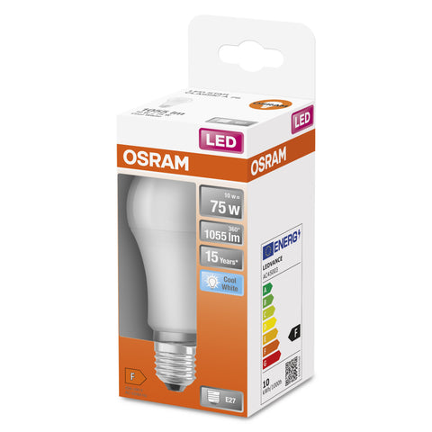 OSRAM LED Star Lampada LED opaca (ex 75W) 10W / 4000K bianco freddo E27